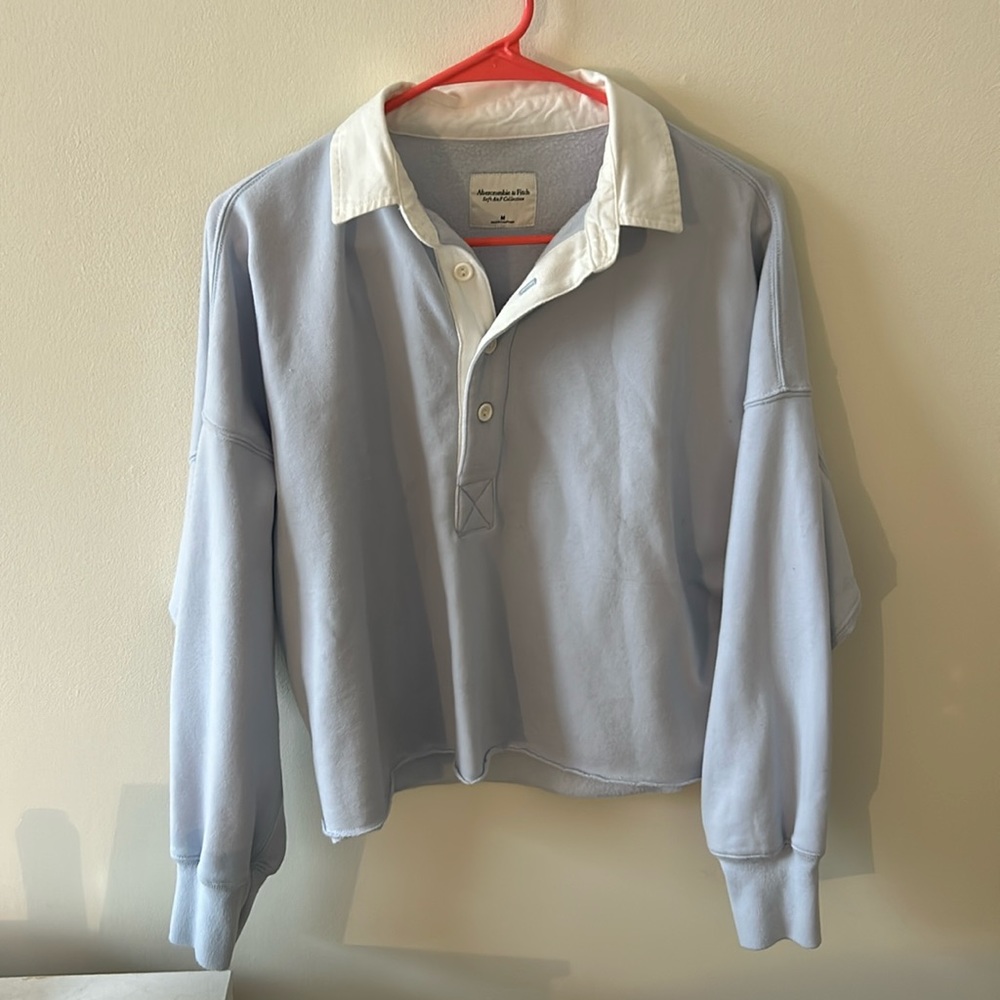 Abercrombie cropped polo